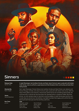 Sinners Movie Poster