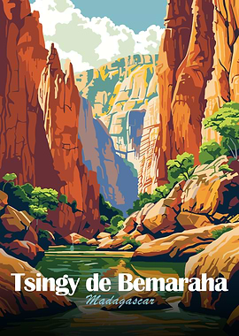 Tsingy de Bemaraha Madagascar