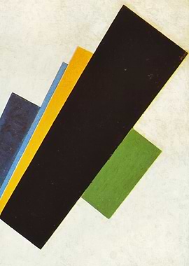 Kazimir Malevich Abstract Geometric Painting