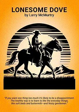 Lonesome Dove Book Cover