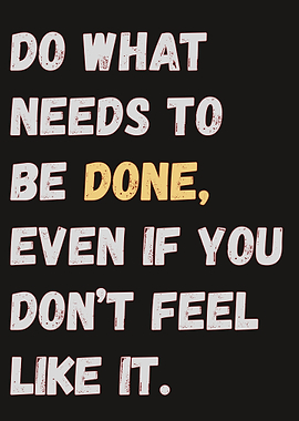 Motivational Quote Poster