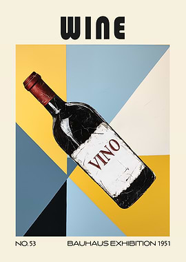 Wine Bauhaus Kitchen Mid Century