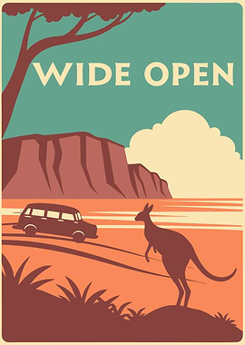 Wide Open Australian Landscape
