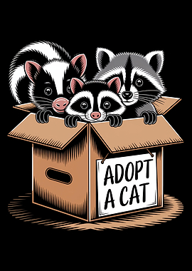 Adopt a Cat Cartoon