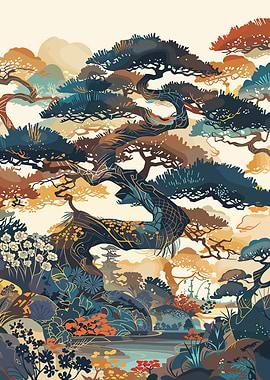 Japanese Garden Landscape