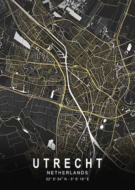 Utrecht Silver City Map