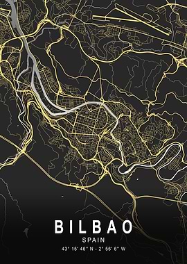 Bilbao Silver City Map