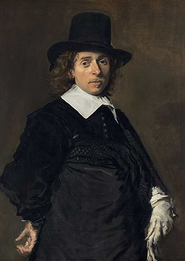Portrait of a Man in Black