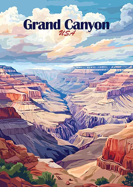 Grand Canyon National Park Poster