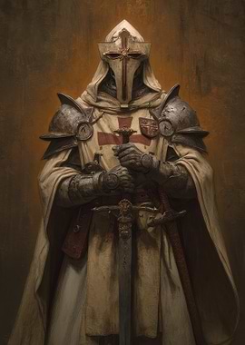 Templar Knight Portrait