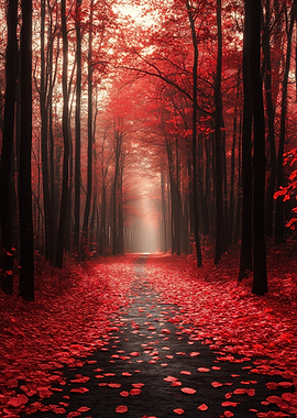 Red Forest Path