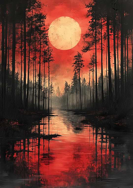 Red Moon Forest