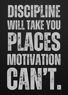 Discipline Motivational Quote