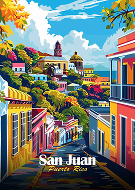 San Juan, Puerto Rico Cityscape
