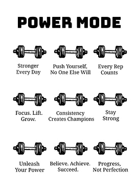 Power Mode Workout Motivation