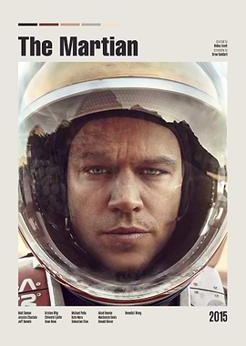 The Martian Movie Poster