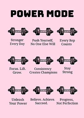 Power Mode Workout Motivation