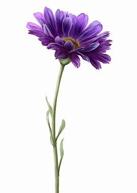 Purple Daisy Flower