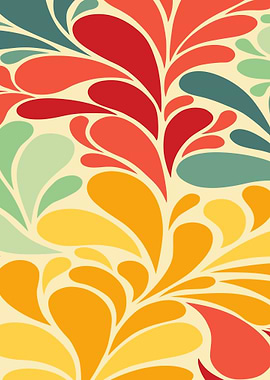 Abstract Floral Pattern