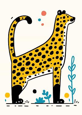 Leopard Illustration