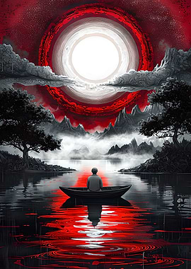 Red Moon Lake