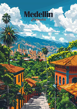 Medellin Cityscape