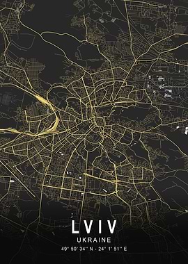 Lviv Silver City Map