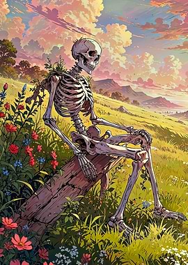 Skeleton in a Field