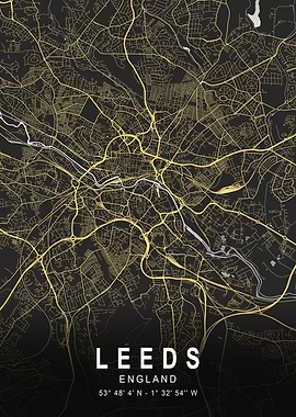 Leeds Silver City Map