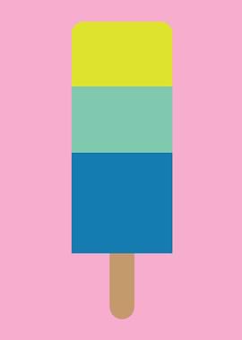 Colorful Popsicle Illustration
