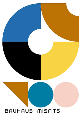 Bauhaus Misfits Geometric Art