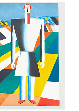 Geometric Figure in Landscape Painting