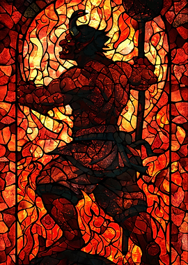 Stained Glass Demon
