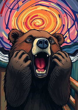 Screaming Bear Art