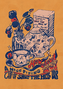 CUP OF 'SHUT THE HELL UP' (YELLOW)