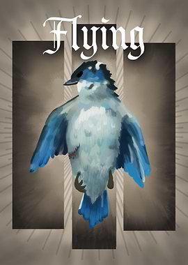 Flying Bird Illustration