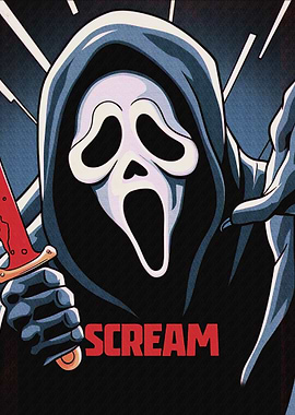 Scream Ghostface Poster