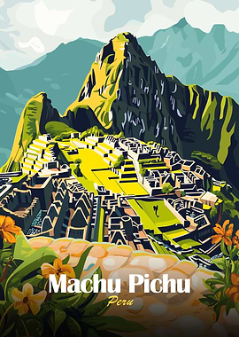 Machu Picchu Peru Poster