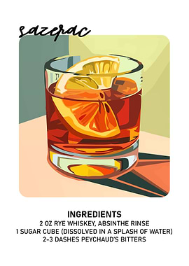 Sazerac Cocktail Recipe