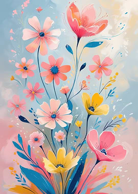 Floral Watercolor Painting