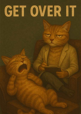 Get Over It: Cat Therapy