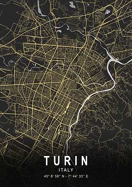Turin Silver City Map