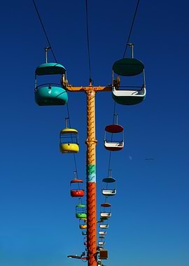 Santa Cruz Sky Glider Moon And Bird View