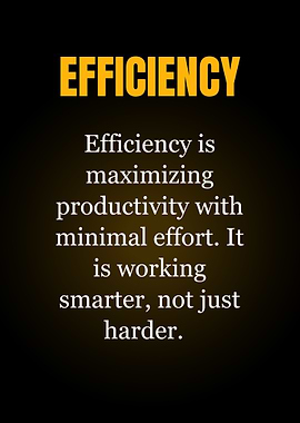 Efficiency Quote Definition