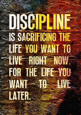 Discipline Motivational Quote