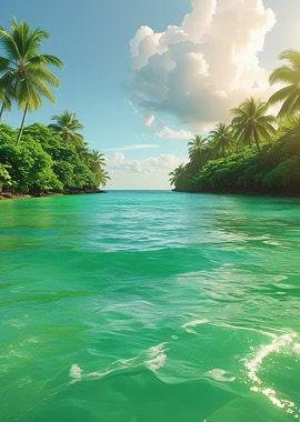 Tropical Island Paradise