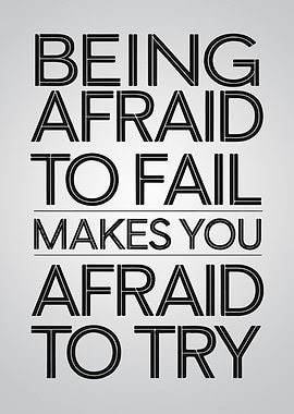 Motivational Quote: Fear of Failure