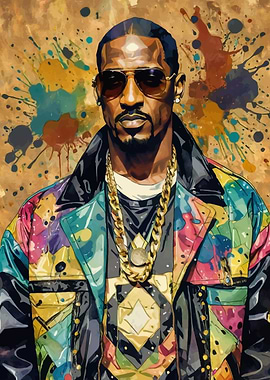 Rakim Vintage Portrait