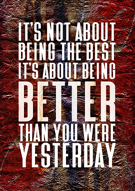 Motivational Text Art