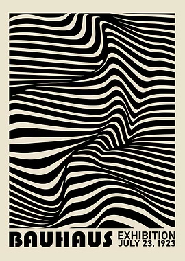 Bauhaus Exhibition Poster, July 23, 1923